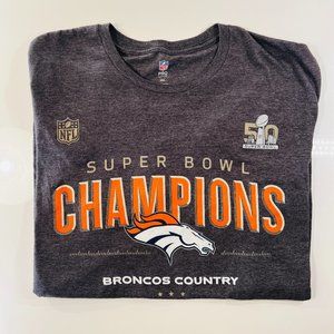 NFL Pro Line Shirt (3XL) for Denver Broncos 50th Superbowl Winning Shirt